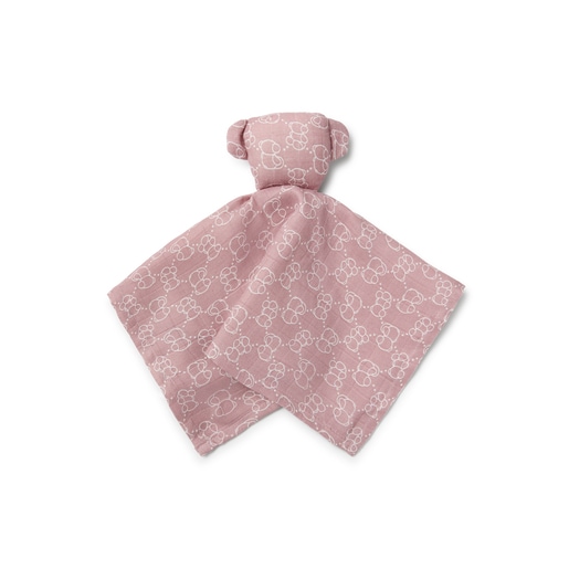 Baby comforter in Icon pink