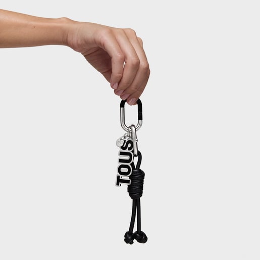 Llavero negro Hold Rope