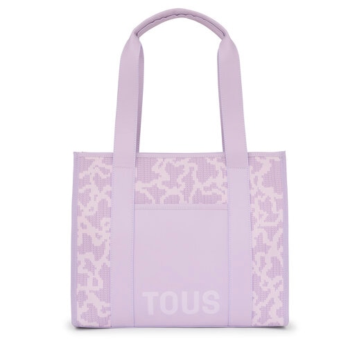 Μεγάλη μοβ τσάντα για ψώνια Kaos Pix Amaya