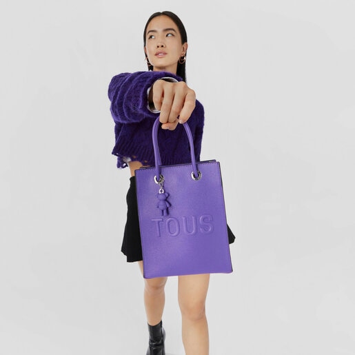 Lilac-colored TOUS La Rue Pop Minibag