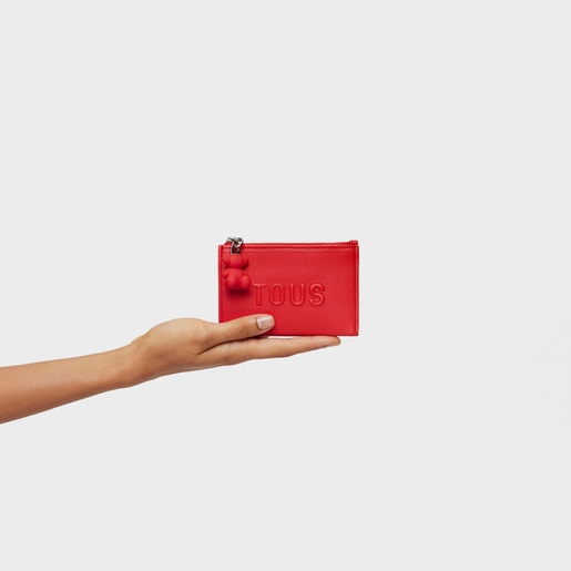 Red Change purse-cardholder TOUS Brenda