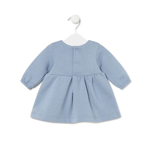 Vestido de bebé para menina Classic azul