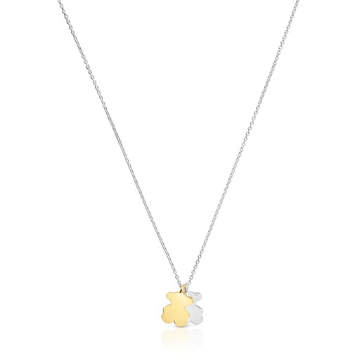 Sweet Dolls short two-tone Necklace with motifs