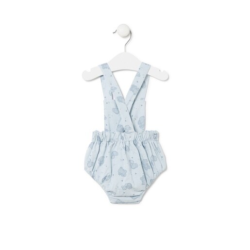 Baby romper in Pic sky blue
