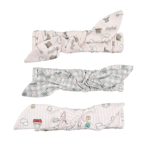 Roller headbands set in pink - Tous. | TOUS