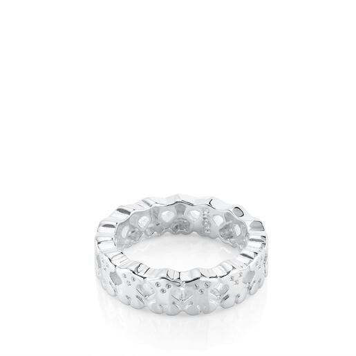 Bague Puppies en Argent