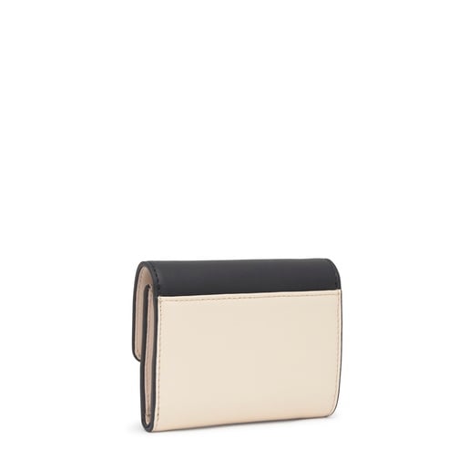 Beige Flap Card wallet Kaos Icon