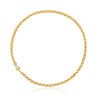 Short 40 cm Necklace with 18kt gold plating over silver TOUS MANIFESTO