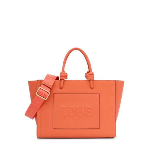Medium orange TOUS La Rue New Amaya Shopping bag