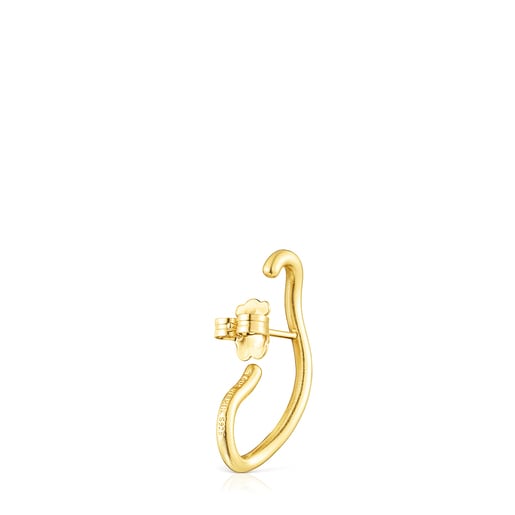 Silver vermeil Hav Earring