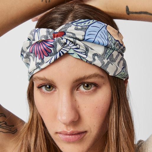 Diadema elastica Tous Icon Blossom multicolor