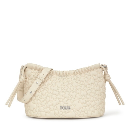 Bandolera mediana beige TOUS Puffy Bear