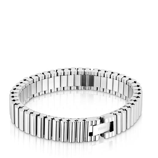 Pulsera de eslabones en acero 12 mm TOUS 1950