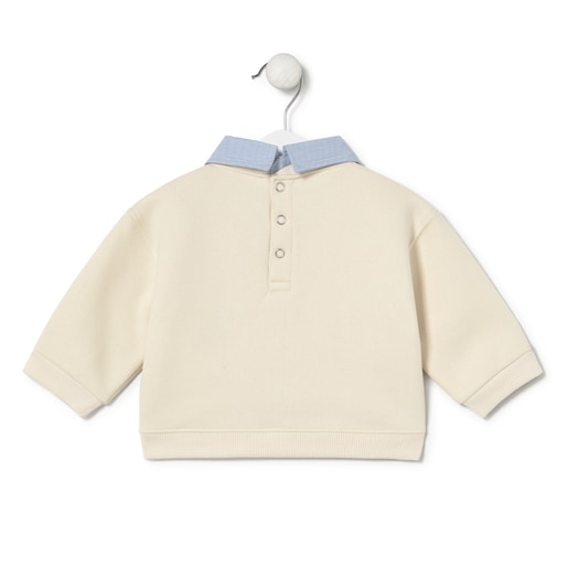 DREAMING WITH TOUS sweatshirt in Casual ecru