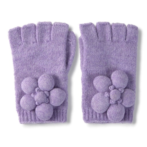 Guantes malva TOUS Daisy