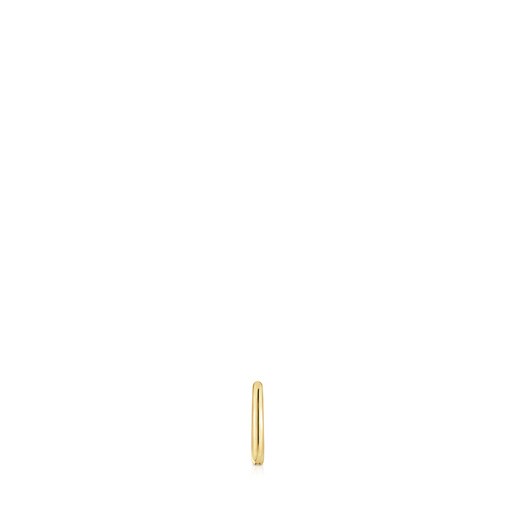Individual 6 mm gold hoop Earring Basics