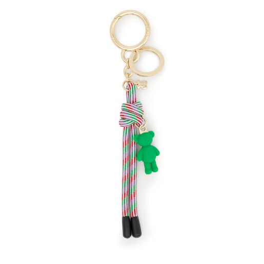 Green TOUS Kaos Mini Evolution Key ring