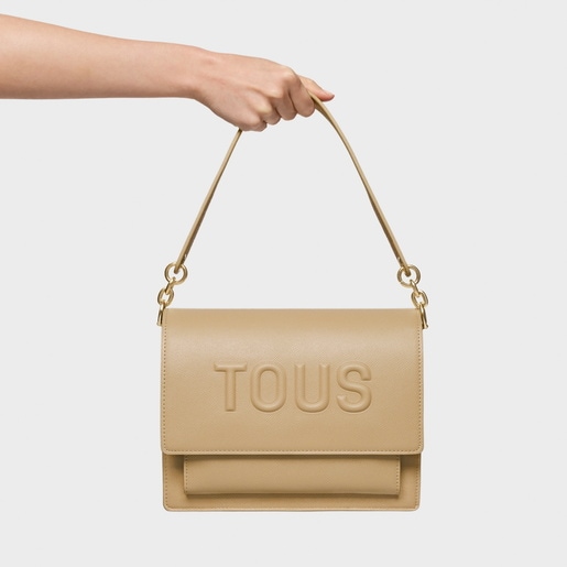 Medium sand-colored Audree Crossbody bag TOUS Brenda