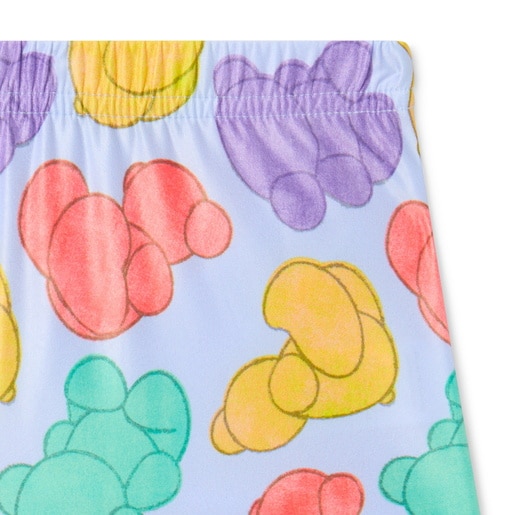 Bañador bóxer de niño Aqua azul celeste