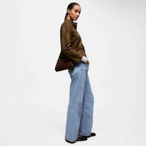 Bandolera pequeña marrón TOUS Arlette