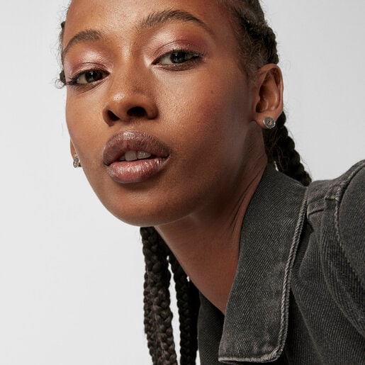 أقراط Glory من الفضة