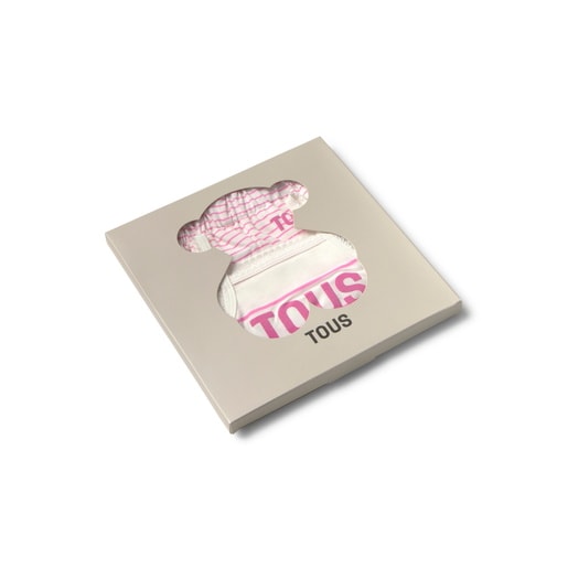 Conjunto de bebé niña de tirantes Vibrant rosa