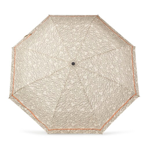 Parapluie pliable Kaos Mini Evolution beige