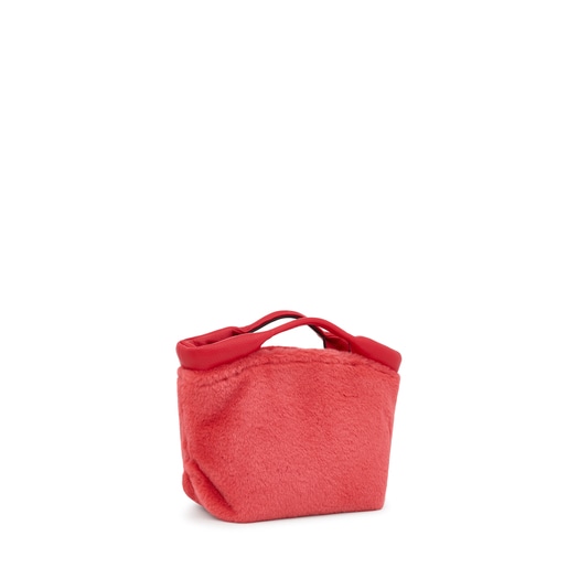 Small coral-colored TOUS Balloon Wild Tote bag