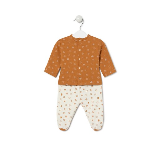 Conjunto de recién nacido B.Bear Naranja