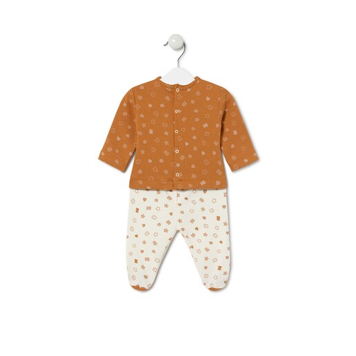 Conjunto de recién nacido B.Bear Naranja