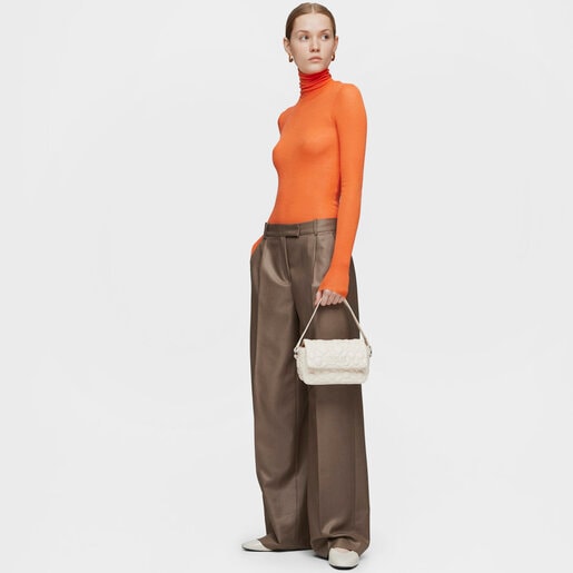 Beige Crossbody minibag TOUS Bold