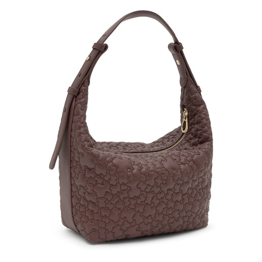 Medium brown Shoulder bag TOUS Puffy Bear