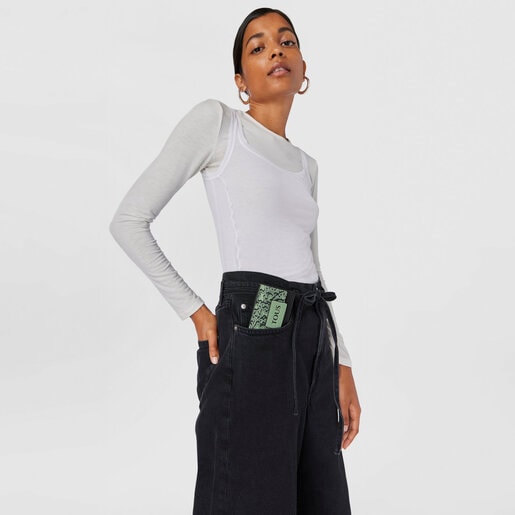 Portemonnaie TOUS Kaos Mini Evolution mit Lasche in Khaki
