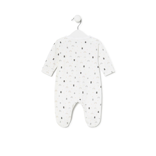 Pelele de bebé Arco blanco