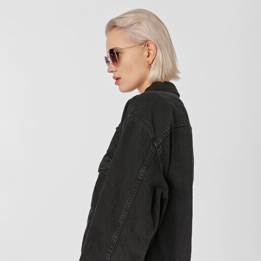 نظارات Metal Pearl شمسية باللون الذهبي