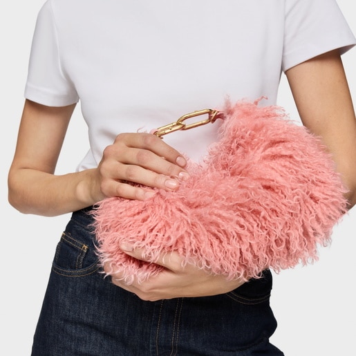 Mini bandolera rosa-wild TOUS Hold