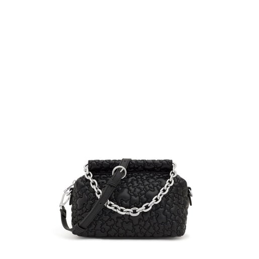 Small black Crossbody bag TOUS Jane Puffy Bear