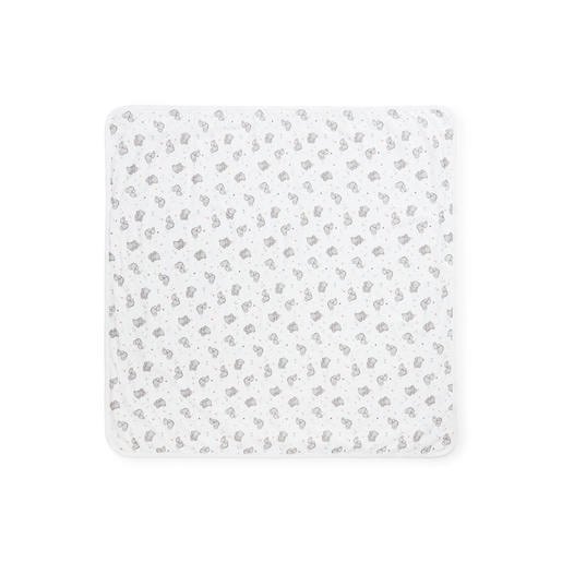 Baby blanket in Pic white | TOUS