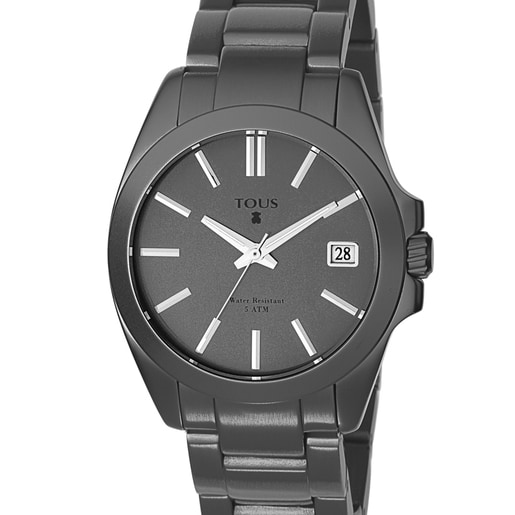 Gray anodized Aluminum Drive Watch