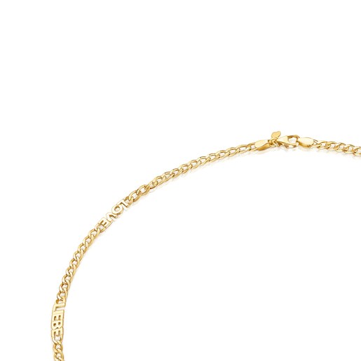 שרשרת קרוסוורד גורמט אהבה ורמייל צהוב