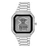 Smartwatch B-Connect mit Stahlarmband und Zirkonia-Steinen