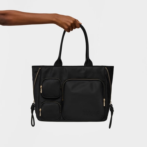 Large black Shopping bag TOUS Roomy