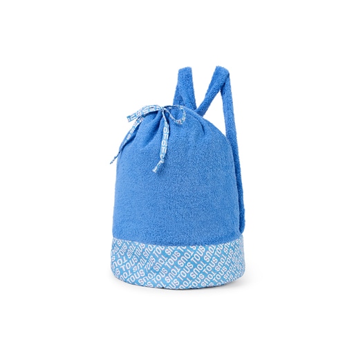 Beach bag in Logo blue
