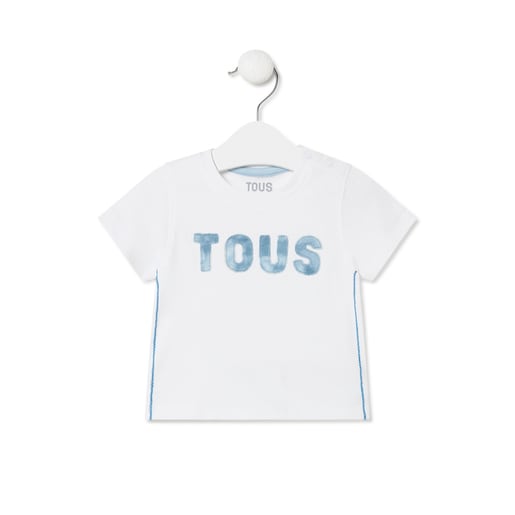 Tie-dye TOUS t-shirt in Casual blue