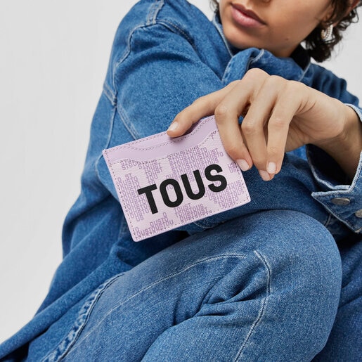 מחזיק כרטיסים Kaos Pix בצבע סגלגל