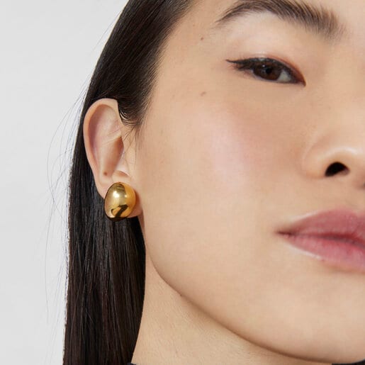 Large gold Teardrop earrings TOUS Balloon | TOUS