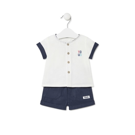 Tous - Baby Outfit In Boat One Colour - Textil