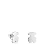 Silver 12mm Bear earrings Sweet Dolls