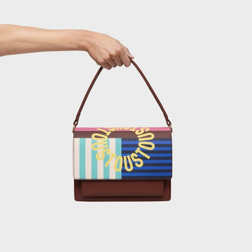 Bandolera mediana Audree marrón TOUS Hanna