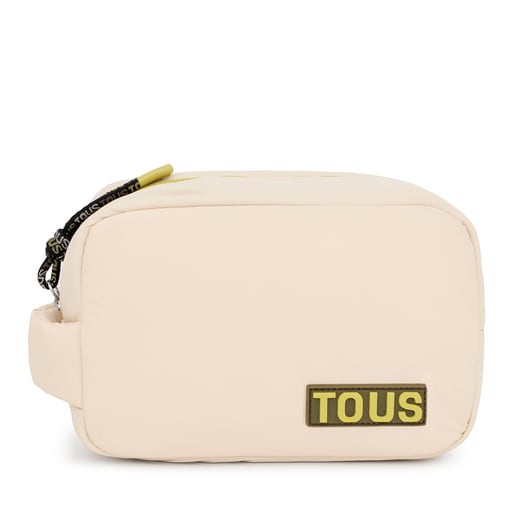 ベージュのコスメポーチ TOUS Carol Soft